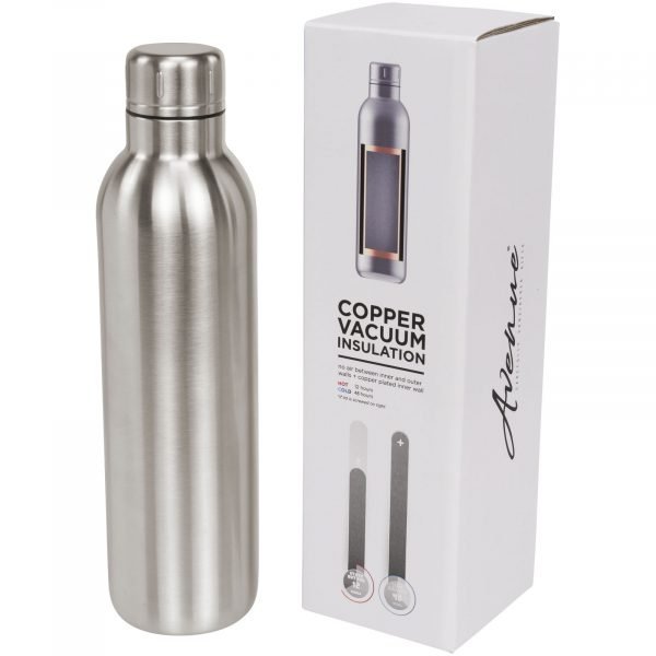 Botella con aislamiento de cobre al vacío de 510 ml  para personalizar con logo - Imagen 2