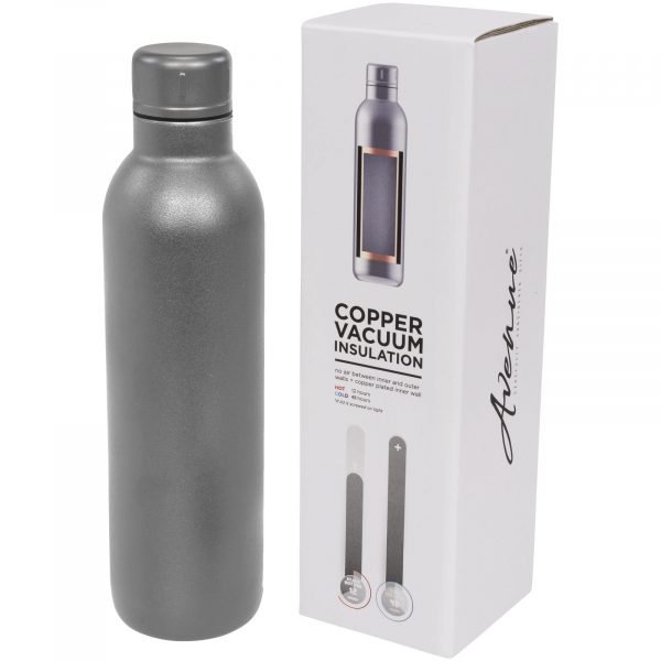 Botella con aislamiento de cobre al vacío de 510 ml  para personalizar con logo - Imagen 4