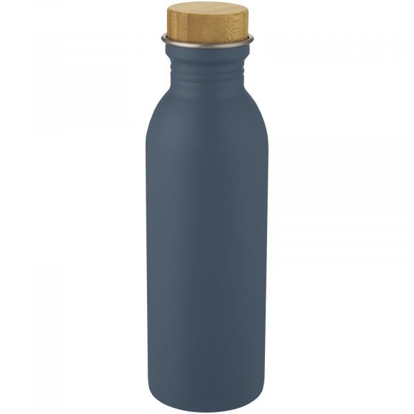 Botella de acero inoxidable de 650 ml  para personalizar con logo - Imagen 2