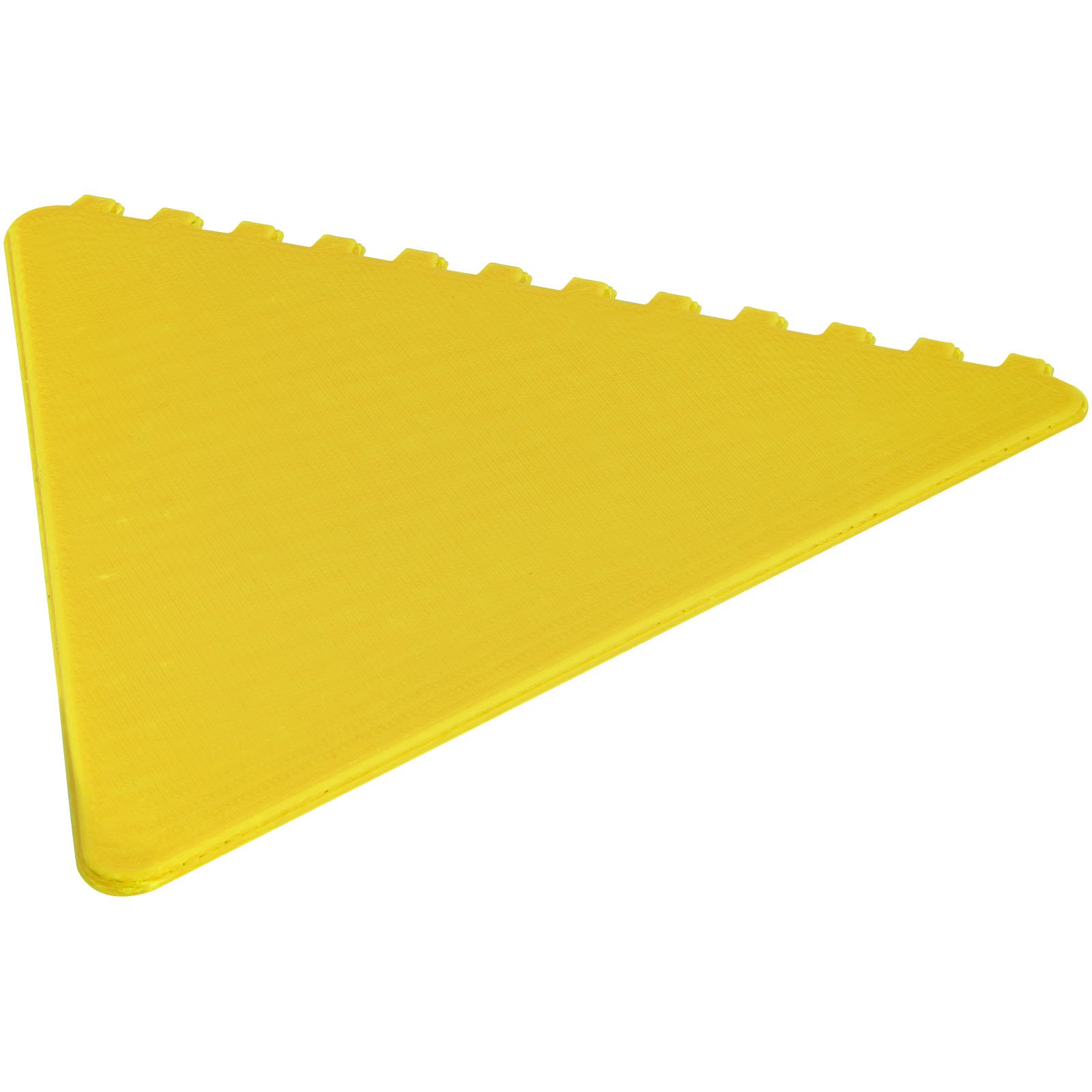 Rascador de hielo de plástico reciclado triangular Frosty para personalizar con logo - Imagen 2