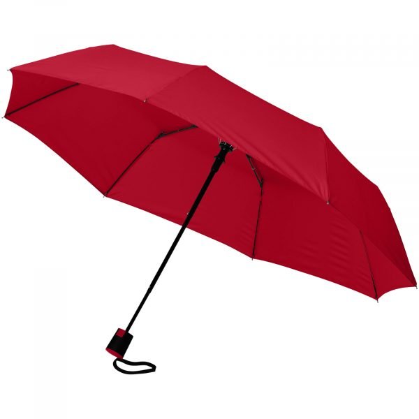 Paraguas plegable automático de 21" para personalizar con logo - Imagen 7