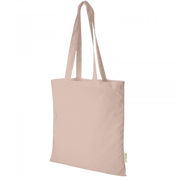 Bolsa Tote de algodón orgánico de 100 g/m²  para personalizar con logo - Imagen 4