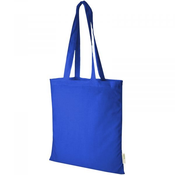 Bolsa Tote de algodón orgánico de 100 g/m²  para personalizar con logo - Imagen 5