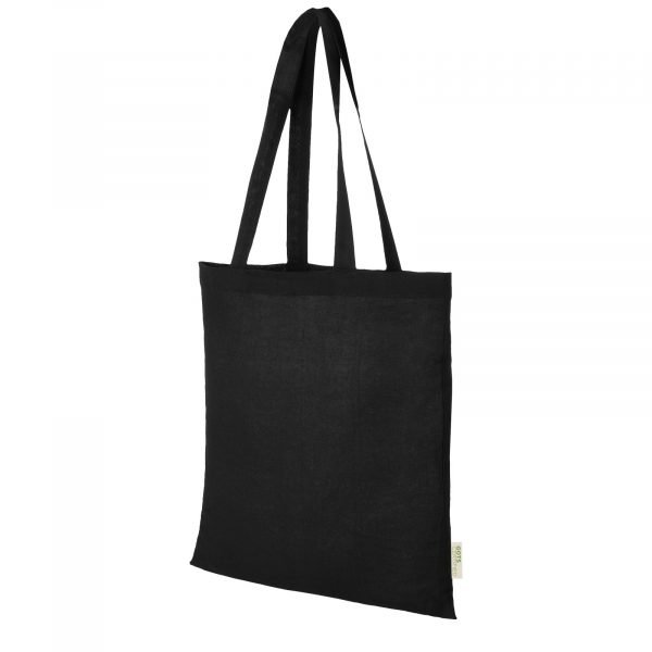 Bolsa Tote de algodón orgánico de 100 g/m²  para personalizar con logo - Imagen 8