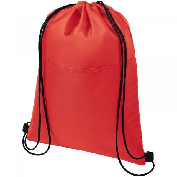 Bolsa térmica con cuerdas con capacidad para 12 latas  para personalizar con logo - Imagen 3