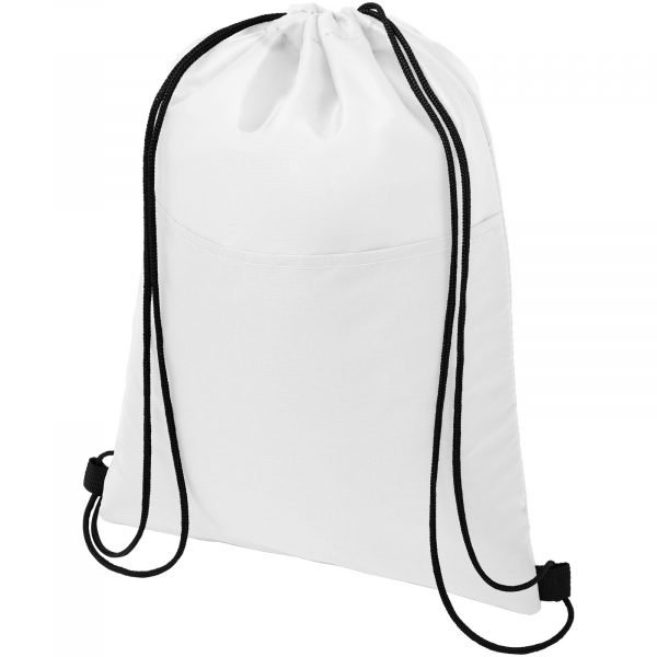 Bolsa térmica con cuerdas con capacidad para 12 latas  para personalizar con logo - Imagen 4
