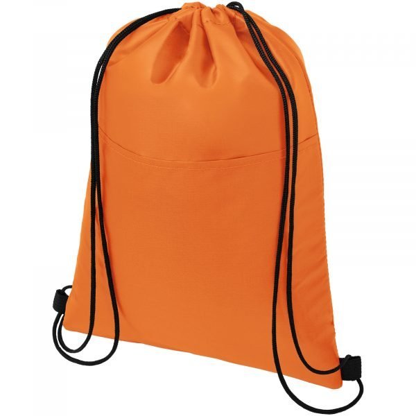 Bolsa térmica con cuerdas con capacidad para 12 latas  para personalizar con logo - Imagen 5
