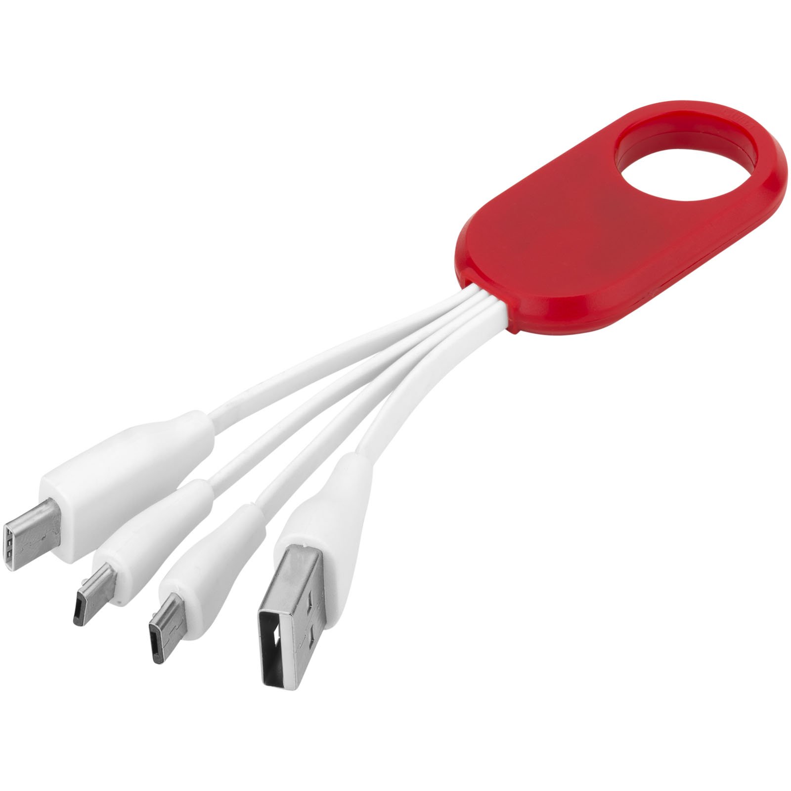Cable de carga 4 en 1 Tipo-C para personalizar con logo - Imagen 3