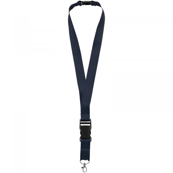 Lanyard con hebilla separable y clip de seguridad  para personalizar con logo - Imagen 4