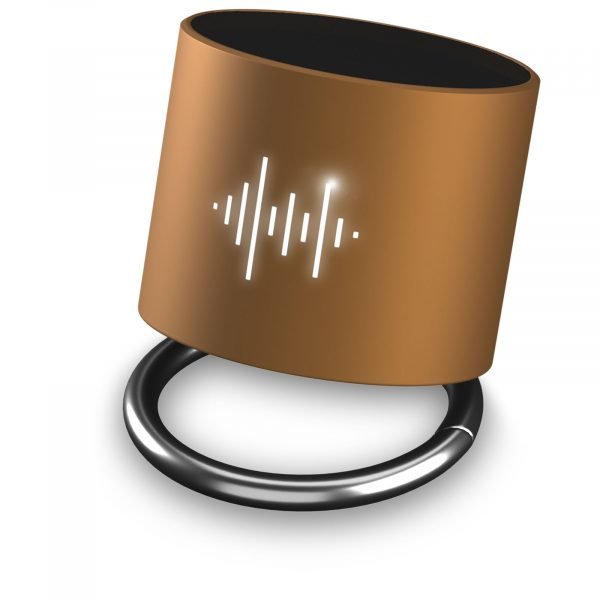 SCX.design S26 light-up anillo altavoz retroiluminado para personalizar con logo - Imagen 3