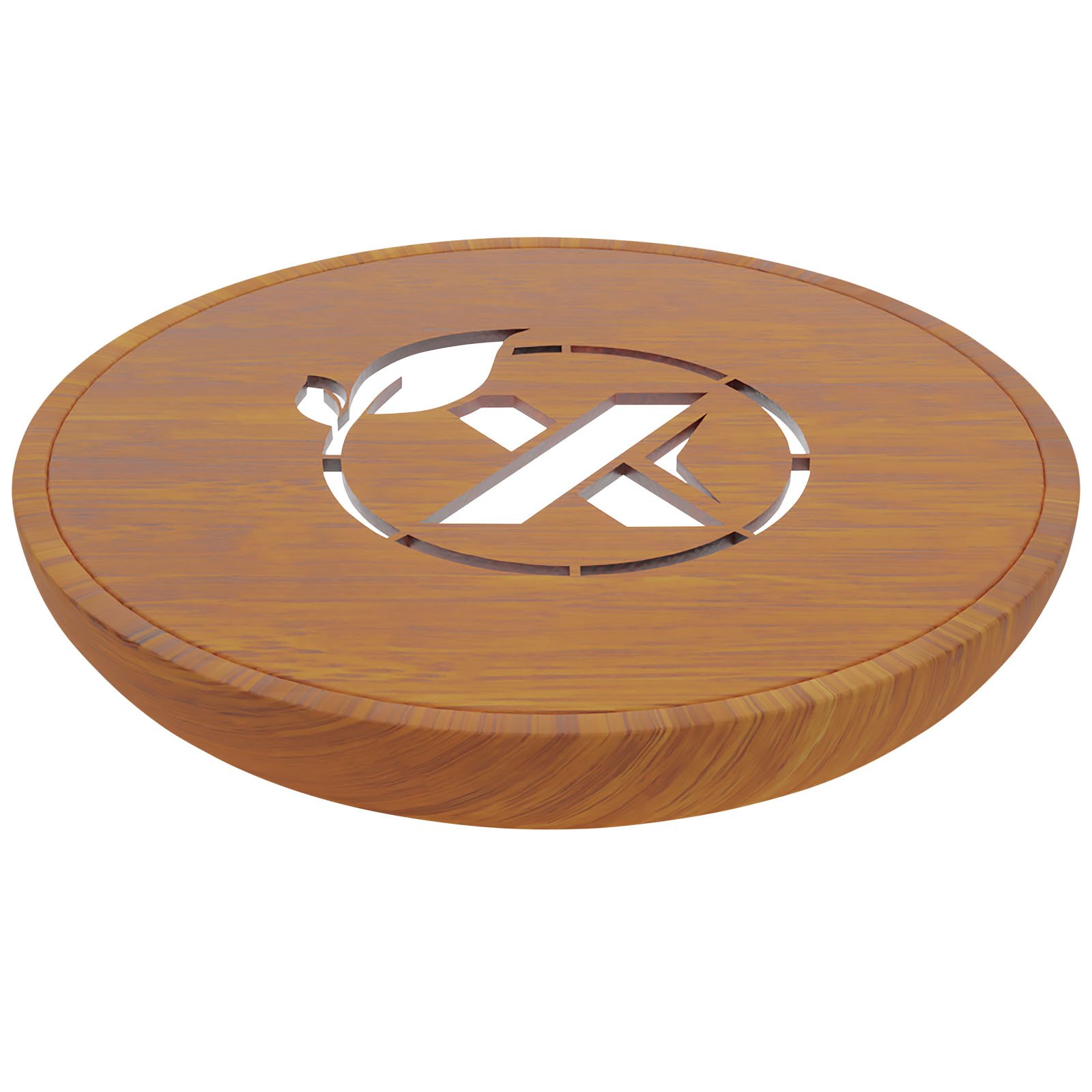 Base de carga inalámbrica de 10 W con logotipo retroiluminado "SCX.design W23"