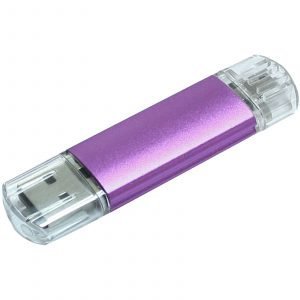 Memoria USB Aluminio "On-The-Go"