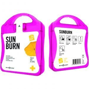 MyKit Kit de primero auxiliios Quemaduras solares