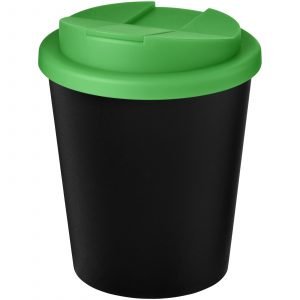 Vaso reciclado de 250 ml con tapa antigoteo "Americano® Espresso Eco"