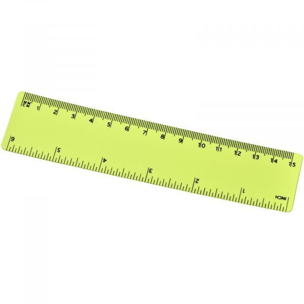 Regla de plástico de 15 cm  para personalizar con logo - Imagen 3
