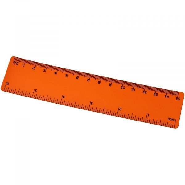 Regla de plástico de 15 cm  para personalizar con logo - Imagen 4