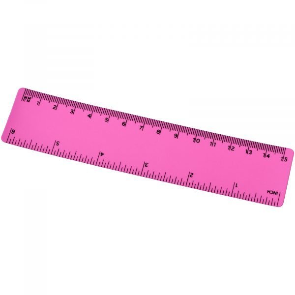 Regla de plástico de 15 cm  para personalizar con logo - Imagen 5