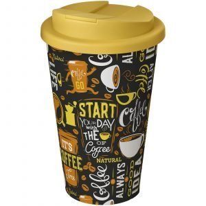 Vaso 350 ml con tapa antigoteo "Brite-Americano®"