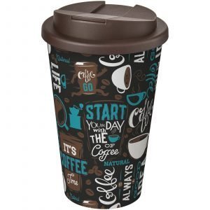 Vaso 350 ml con tapa antigoteo Brite-Americano®