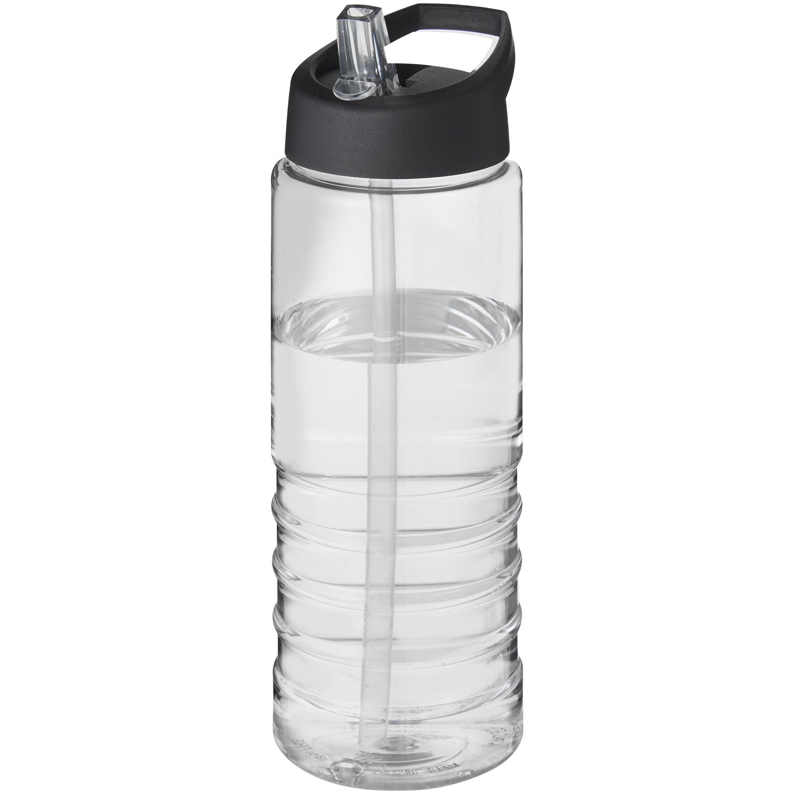 Bidón deportivo con tapa con boquilla de 750 ml H2O Active® "Treble "