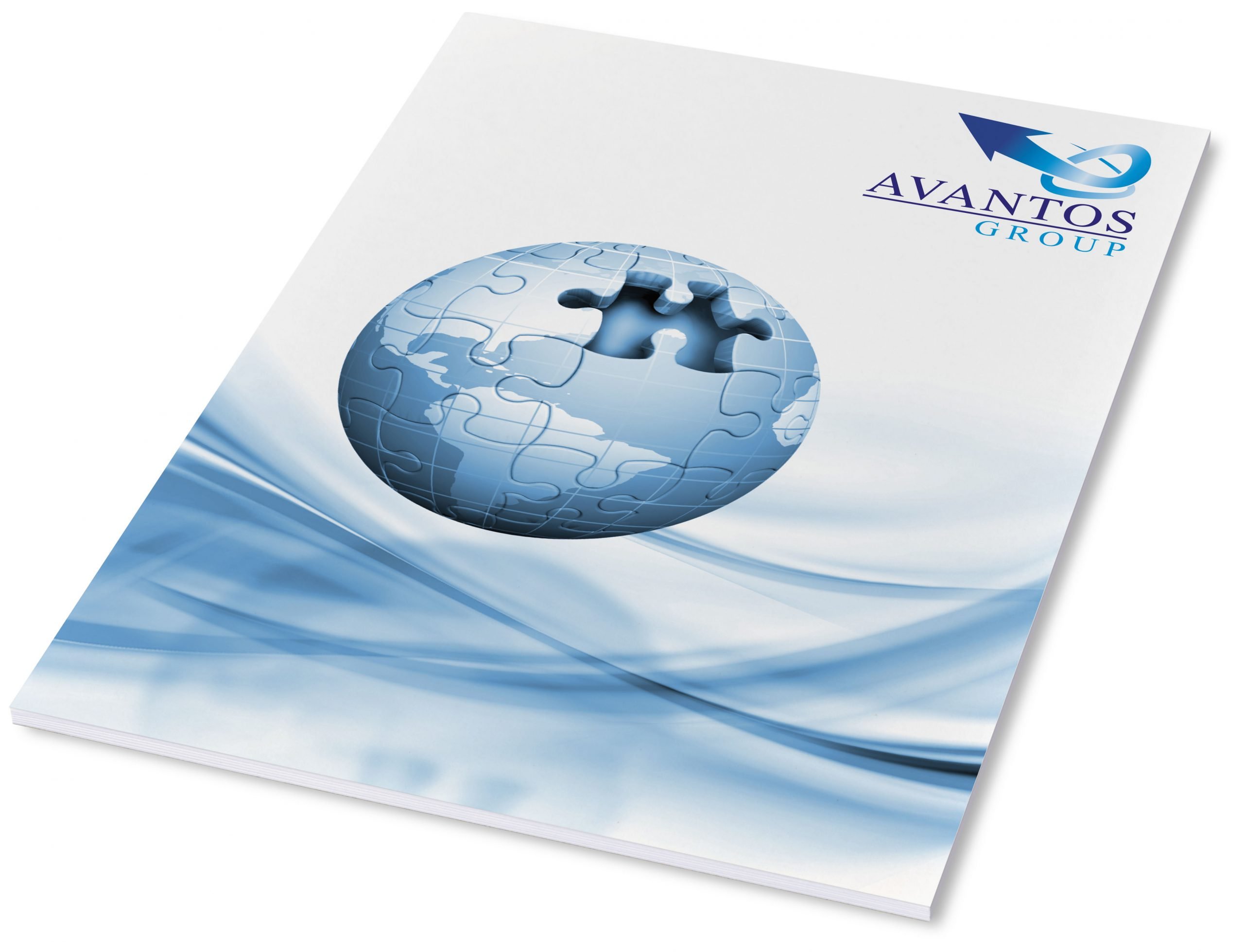 Libreta A4 "Desk-Mate®" con cubierta envolvente