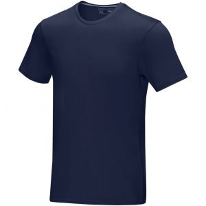 Camiseta orgánica de manga corta para hombre "Azurite"