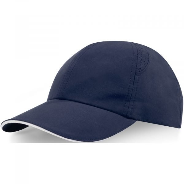 Gorra sandwich reciclada de 6 paneles Cool Fit GRS  para personalizar con logo - Imagen 4