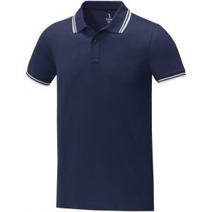 Polo de manga corta con ribete para hombre de 200 g/m² Amarago