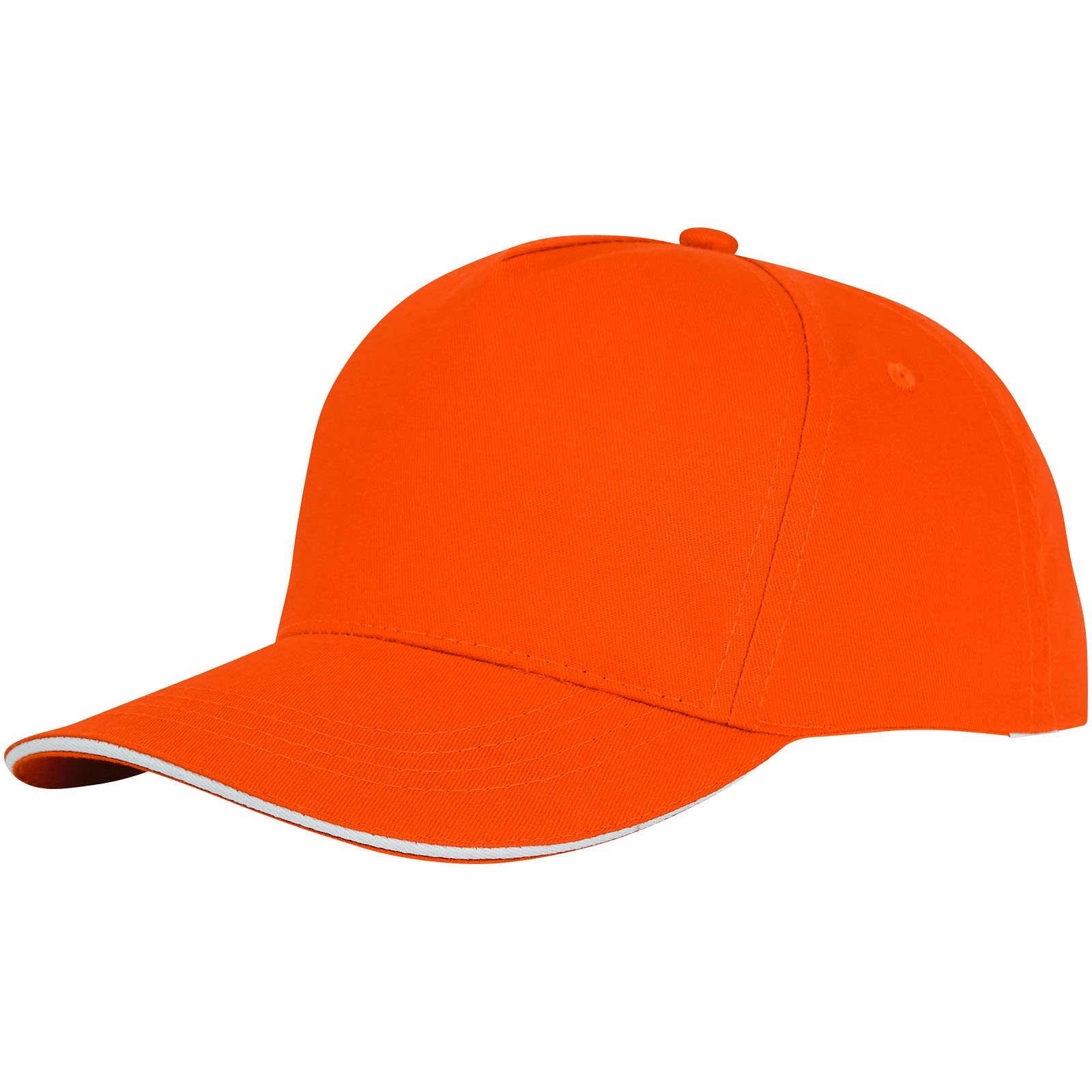 Gorra de 5 paneles con ribete para personalizar con logo - Imagen 3