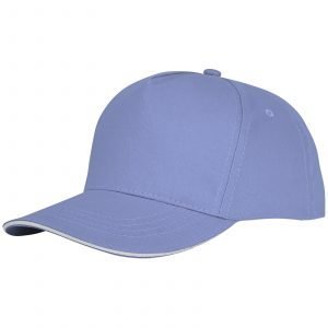 Gorra de 5 paneles con ribete "Ceto"