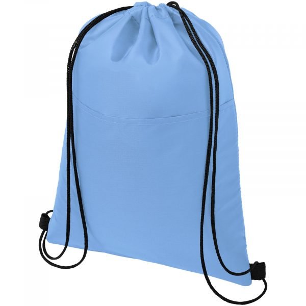 Bolsa térmica con cuerdas con capacidad para 12 latas  para personalizar con logo - Imagen 7