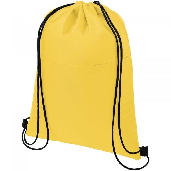 Bolsa térmica con cuerdas con capacidad para 12 latas  para personalizar con logo - Imagen 12