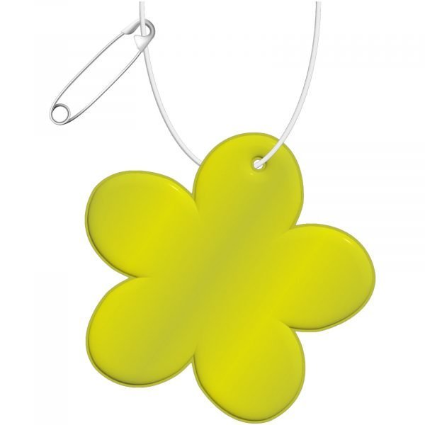 Colgante de TPU reflectante en forma de flor H-13  para personalizar con logo - Imagen 2