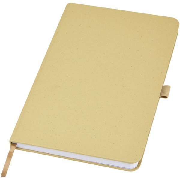 Libreta de tapa dura de papel arrugado  para personalizar con logo - Imagen 2