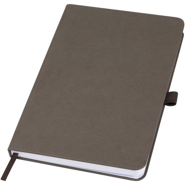 Libreta de tapa dura de papel arrugado  para personalizar con logo - Imagen 3