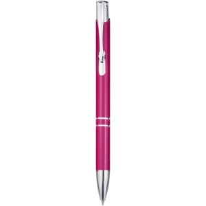Bolígrafo de aluminio reciclado Moneta (tinta negra)