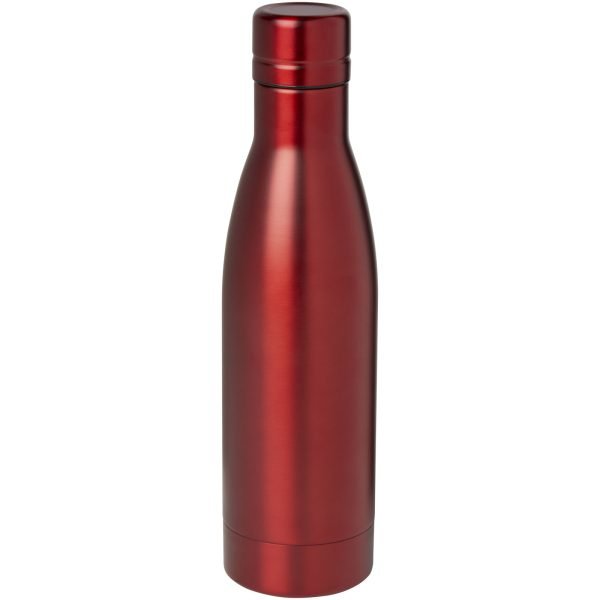 Bidón con aislamiento al vacío de 500 ml de cobre de acero inoxidable reciclado con certificación RCS  para personalizar con logo - Imagen 2