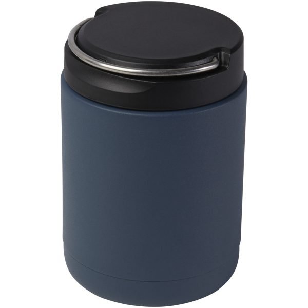 Fiambrera de acero inoxidable reciclado de 500 ml  para personalizar con logo - Imagen 2