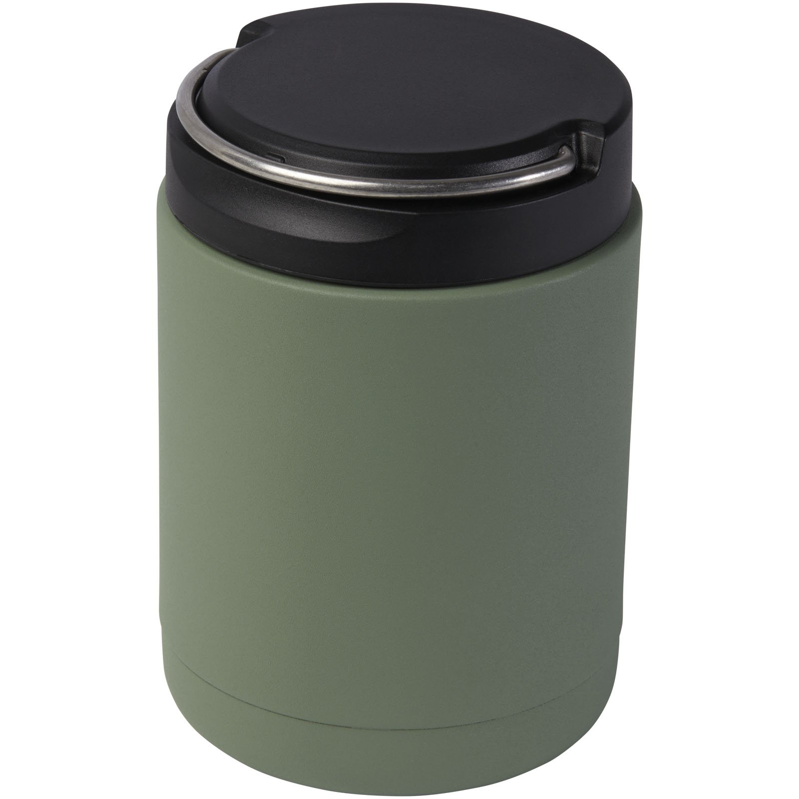 Fiambrera de acero inoxidable reciclado de 500 ml  para personalizar con logo - Imagen 4