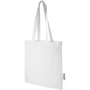 Bolsa Tote de algodón reciclado GRS de 140 g/m2 de 7 L Madras