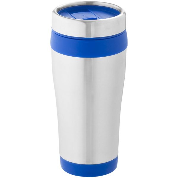 Vaso con aislamiento de acero inoxidable reciclado de 410 ml con certificación RCS  para personalizar con logo - Imagen 3