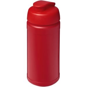 Bidón deportivo con tapa Flip de material reciclado de 500 ml Baseline