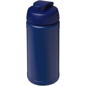 Bidón deportivo con tapa Flip de material reciclado de 500 ml "Baseline"