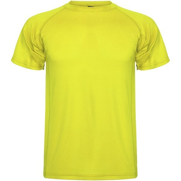 Camiseta deportiva de manga corta infantil  para personalizar con logo - Imagen 13