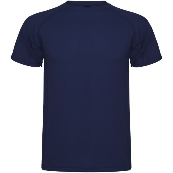 Camiseta deportiva de manga corta infantil  para personalizar con logo - Imagen 2