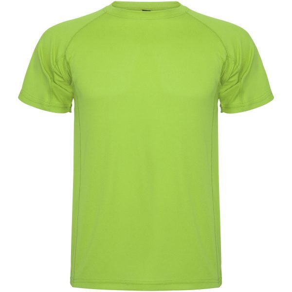 Camiseta deportiva de manga corta infantil  para personalizar con logo - Imagen 12