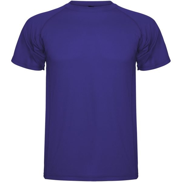 Camiseta deportiva de manga corta infantil  para personalizar con logo - Imagen 7