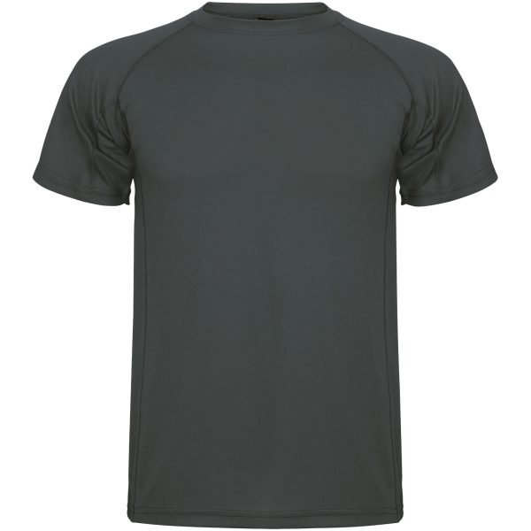 Camiseta deportiva de manga corta infantil  para personalizar con logo - Imagen 4