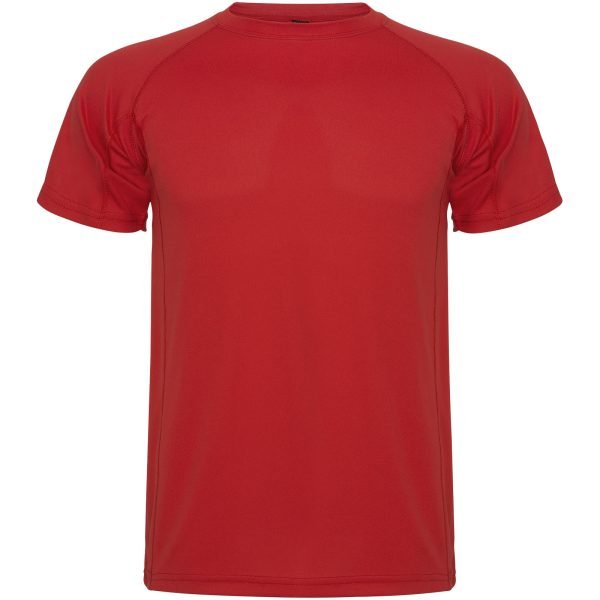 Camiseta deportiva de manga corta infantil  para personalizar con logo - Imagen 5