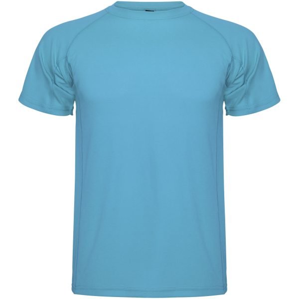 Camiseta deportiva de manga corta infantil  para personalizar con logo - Imagen 10